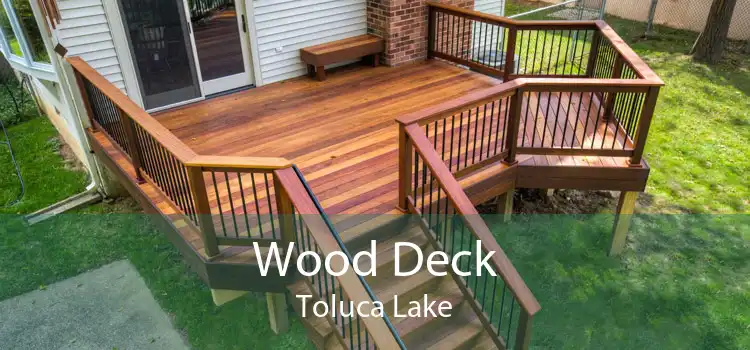 Wood Deck Toluca Lake