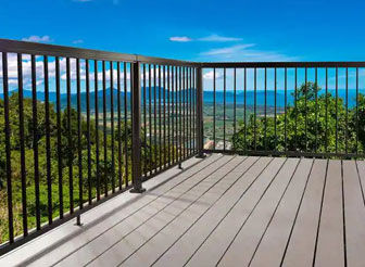 Deck Cable Railing in Toluca Lake, CA