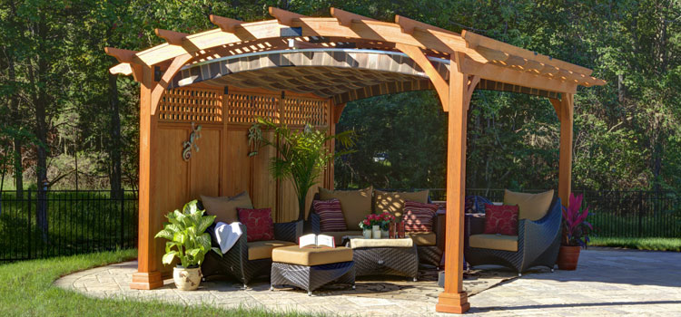 Modern Wood Pergola Installation in Toluca Lake, CA